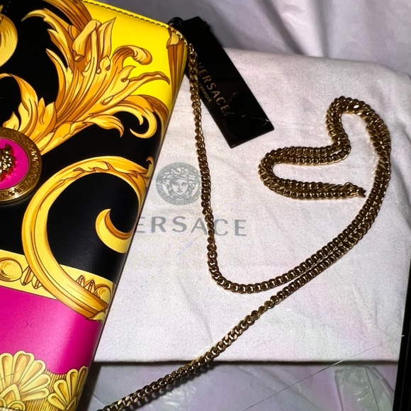 Versace The Goddess Clutch Collection Nero Multicolor - Picture 10 of 16